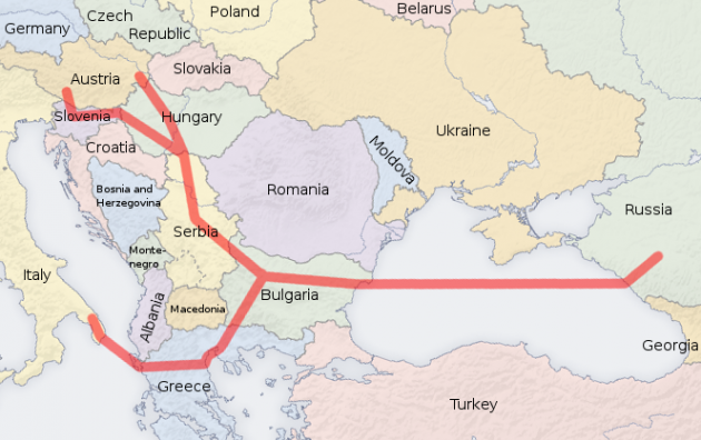 «Газпром» сохраняет планы о начале поставок газа по газопроводу «Южный поток» в Болгарию в конце 2015 года.