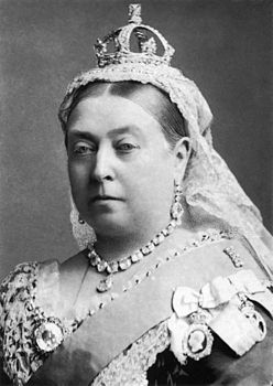 Виктория (англ. Victoria, имя при крещении Александрина Виктория, англ. Alexandrina Victoria; 24 мая 1819 — 22 января 1901) — королева Соединённого Королевства 