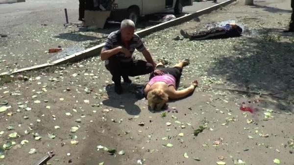 (21+) Военные преступления хунты в Луганске 13 августа