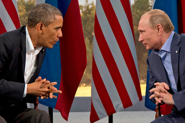 Барак Обама ровняется на Владимира Путина