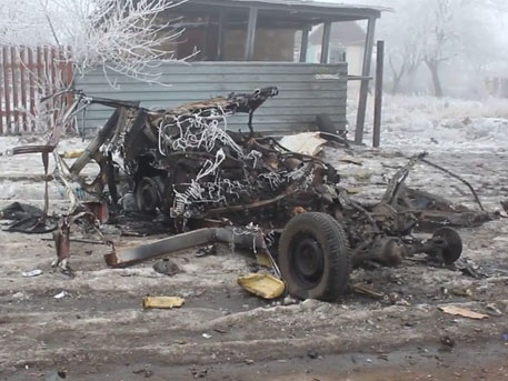 Танковый прорыв под Донецком: украинские войска стреляли во все подряд