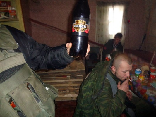 Один день на передовой с ополченцами ДНР