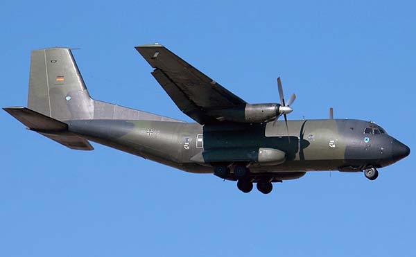 Военно-транспортный самолет Transall C-160 ВВС ФРГ