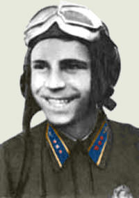 Старший лейтенант Ковзан в 1942 г.