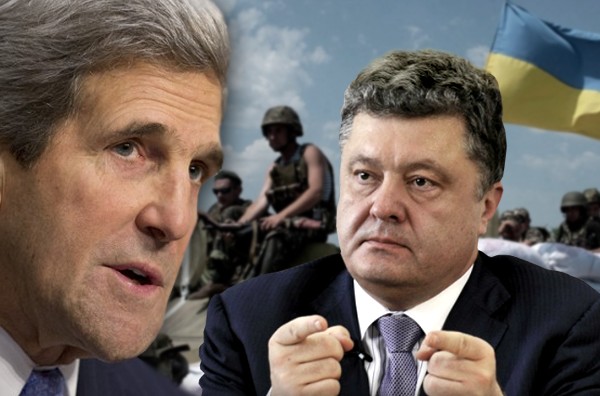 Киев готовится к новому нападению на Донбасс, Керри едет "прощупывать почву"