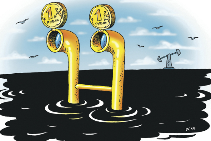 Нефть и рубль дорожают на признаках падения сланцевого бурения в США