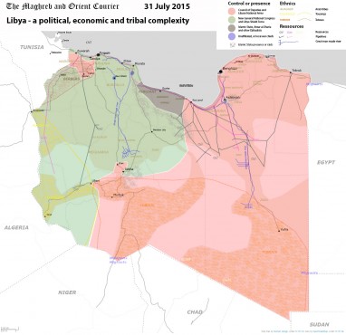 Карта “плюрализма” в Ливии