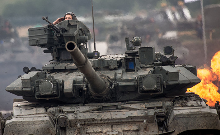 Вот как выглядит современный российский танк после попадания американской ракеты