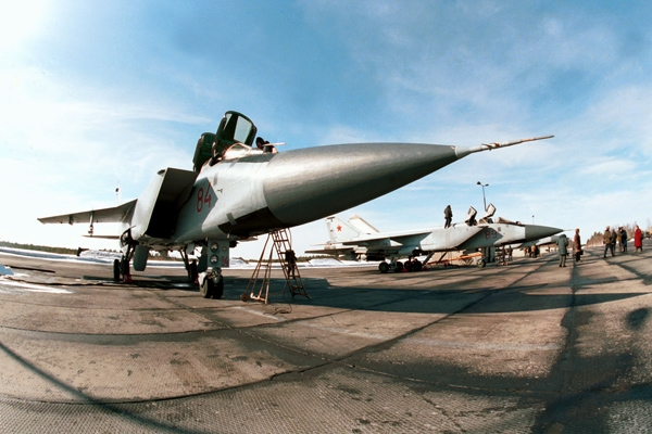Названы цели МиГ-31 в Сирии