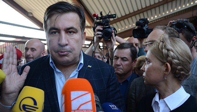 Прорыв Саакашвили на Украину: "фарс века" в реальном времени