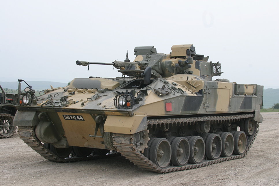 Британская боевая машина пехоты (БМП) "Уорриор"