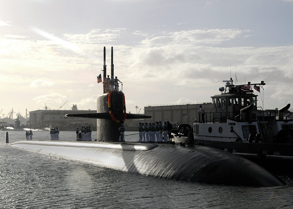 Американская атомная подводная лодка Jacksonville. Архив