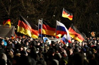 Европейцы массово вышли на улицы против порабощения США