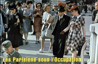 Париж в оккупации 1941-44г. Эти фото поразили многих!