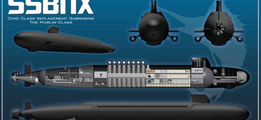 Стоимость разработки ПЛАРБ нового поколения для ВМС США составит около 14,5 млрд. долларов