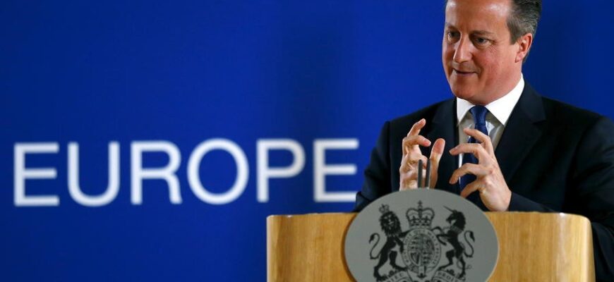 Дэвид Кэмерон намерен провести референдум о выходе Великобритании из ЕС в следующем году
