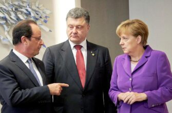 Порошенко, Олланд, Меркель после встречи в Германии. Порошенко еще так не чудил