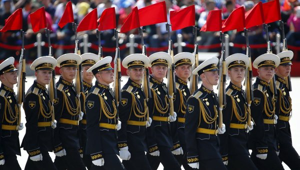 Парад в честь 70-летия Победы во Второй мировой войне прошел в Пекине