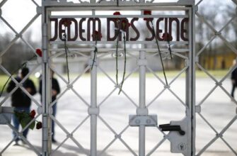 В Германии беженцев разместили на территории концлагеря Бухенвальд
