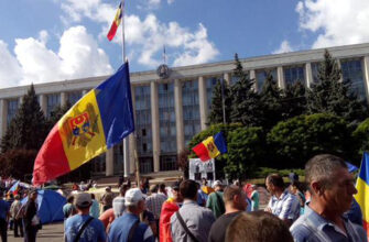 Майдан в Кишиневе. Запад решил сменить "недостаточно европейские" власти Молдавии