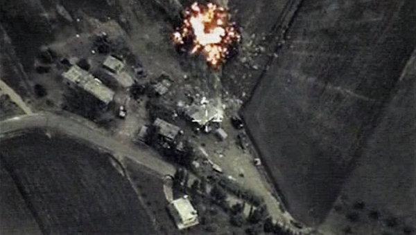 Российская авиация во второй раз разбомбила командный пункт ИГ