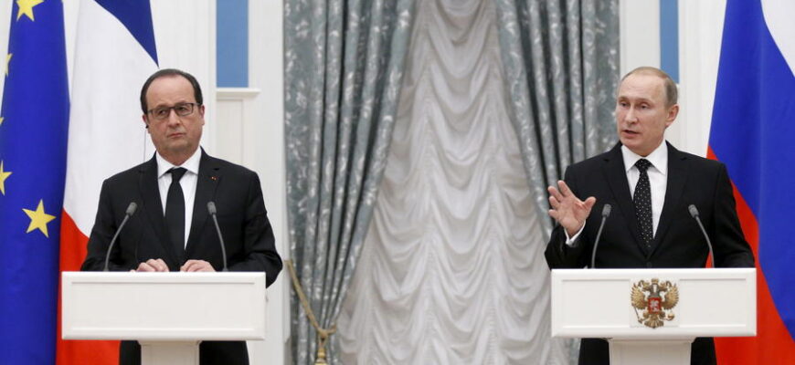 Американские СМИ: Владимир Путин сменяет США на лидерских позициях в Европе и на Ближнем Востоке