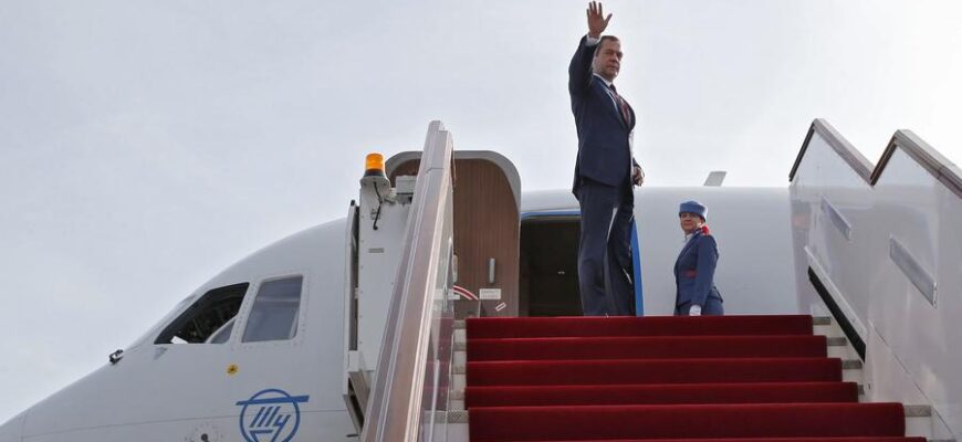 Сегодня Дмитрий Медведев начинает свой визит в Китай