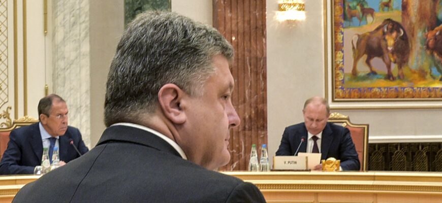 Минутка юмора, или борьба Пети Порошенко с президентом России