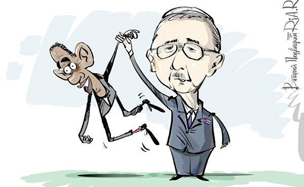 Рауль Кастро унизил Барака Обаму не дав ему похлопать себя по плечу