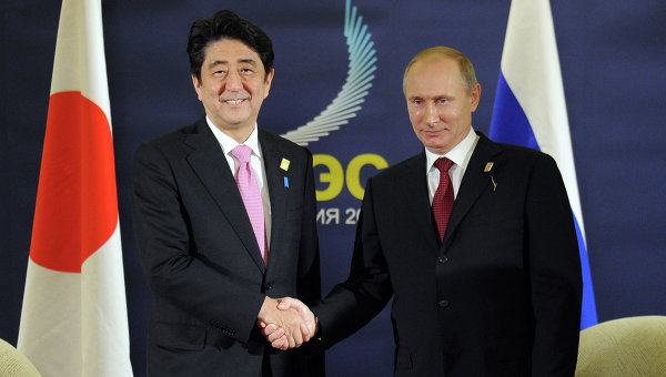 Владимир Путин и Синдзо Абэ обсудят новый план экономического сотрудничества