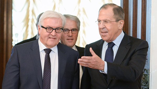 Лавров и Штайнмайер обсудили Украину и Сирию