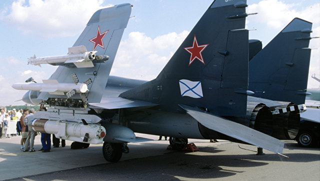 В Средиземном море при посадке на "Адмирала Кузнецова" разбился МиГ-29