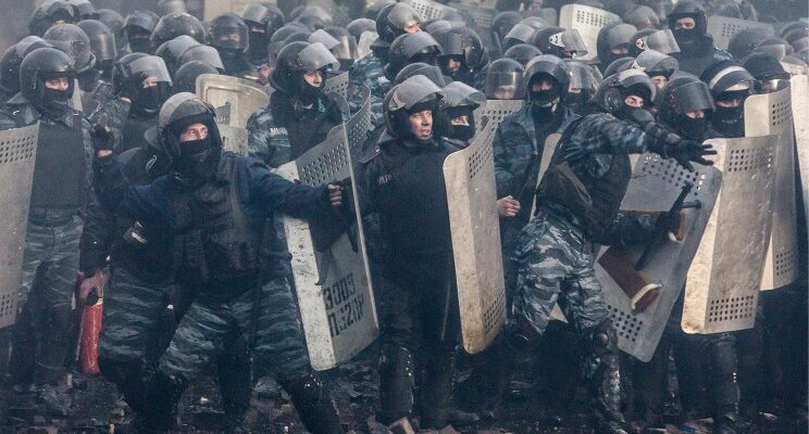 Три года назад «Беркут» отстаивал то, за что сейчас борется Украина