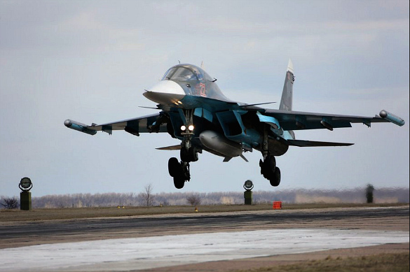 Пусть НАТО трепещет: наши Су-34 летят