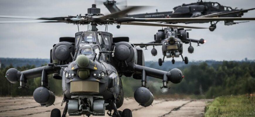 Минобороны опровергло сообщение о сбитом в Сирии вертолете ВКС РФ