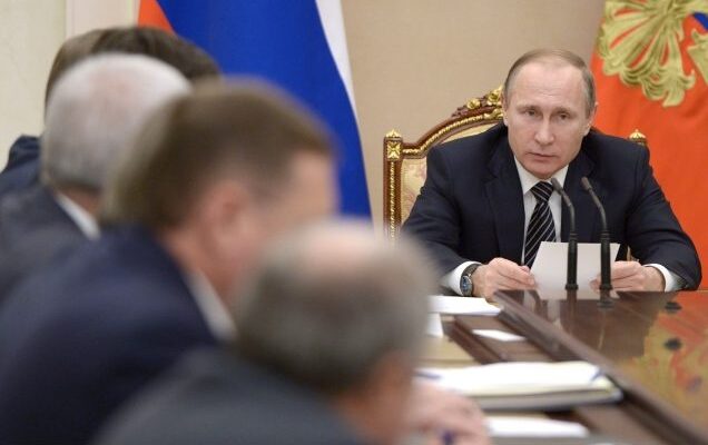 Загадочное совещание у президента России