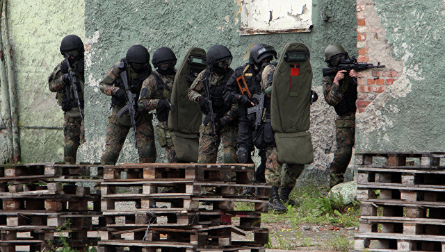 В Крыму начались учения спецназа ФСБ