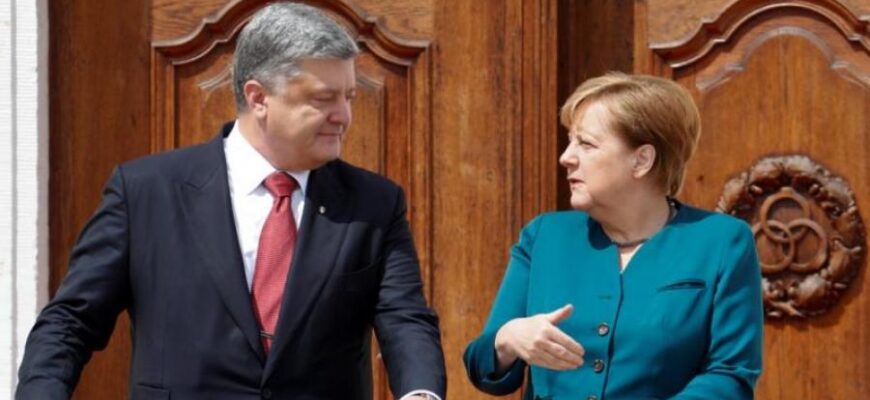 Особая мотивация для Меркель: Порошенко предложил новый план по Донбассу