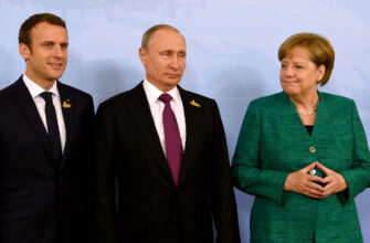 Путин, Меркель и Макрон подтвердили важность перемирия в Донбассе