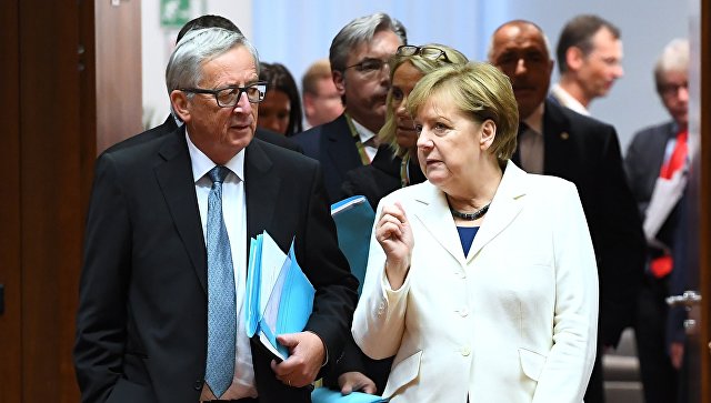 Меркель и Юнкер сбрасывают НАТО с парохода истории