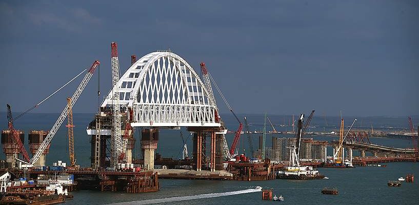 Строительство подходов к Крымскому мосту столкнулось с проблемой