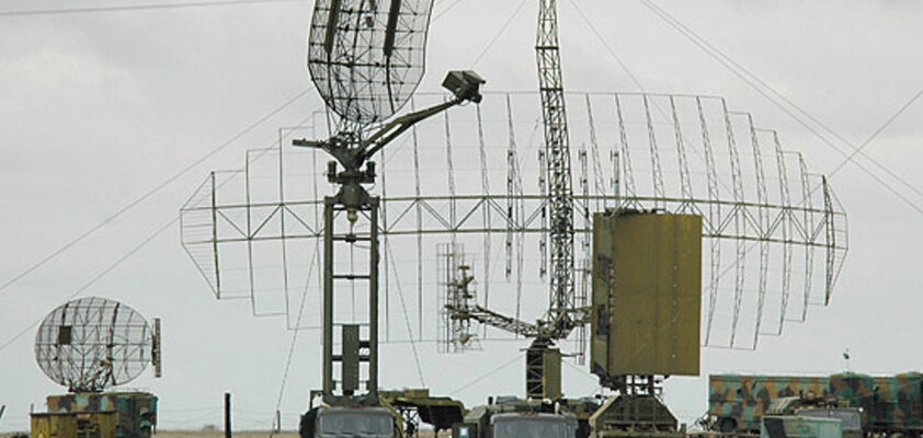 Российская подвижная трёхкоординатная радиолокационная станция «Каста-2Е2» © Министерство обороны Российской Федерации