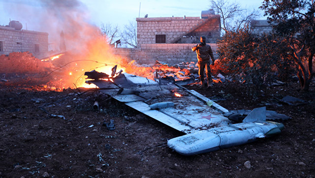 В Сирии сбили российский Су-25