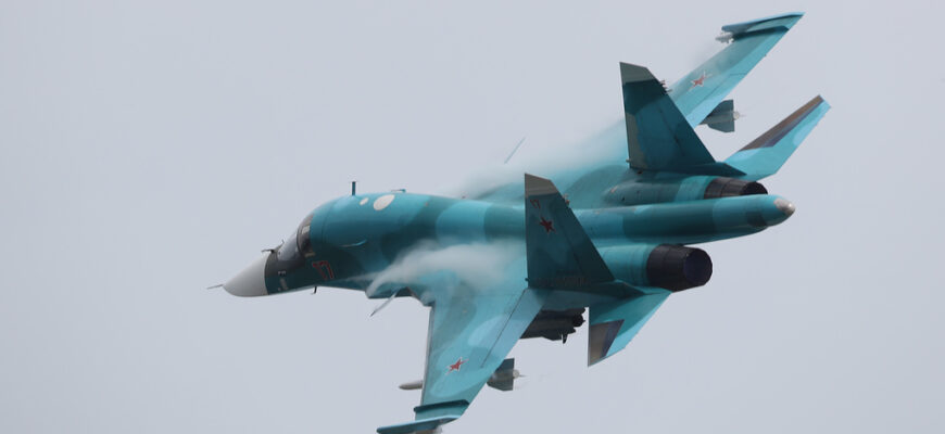 Столкновение двух Су-34 на Дальнем Востоке
