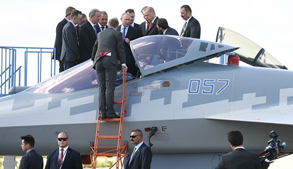 Турция ведет переговоры о поставках российских истребителей Су-57