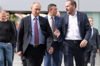 Владимир Путин и Аркадий Волож