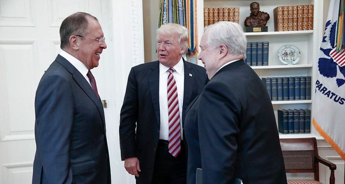Дональд Трамп принял в Белом доме Сергея Лаврова