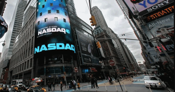 Фондовая биржа NASDAQ. Фото: CNBC
