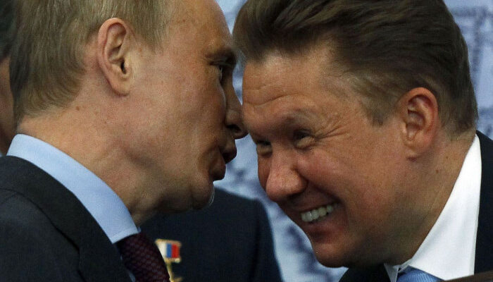 Владимир Путин и Алексей Миллер "регулируют" цены на газ