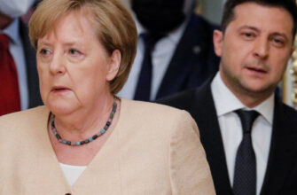 Канцлер Германии Ангела Меркель в Киеве